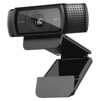 罗技（Logitech）  C920 PRO 1080P高清网络摄像头 网红直播摄像头 视频会议网课 电脑笔记本家用摄像头
