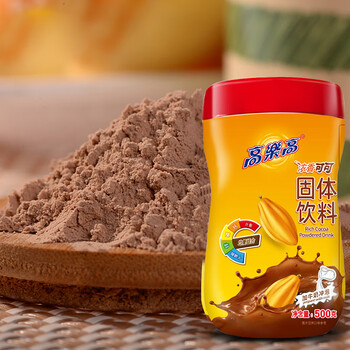 高乐高 可可粉 浓香巧克力粉牛奶即食早餐伴侣 健康食品 500g/罐 高乐高 可可粉 浓香巧克力粉牛奶即食早餐伴侣 健康食品 500g/罐