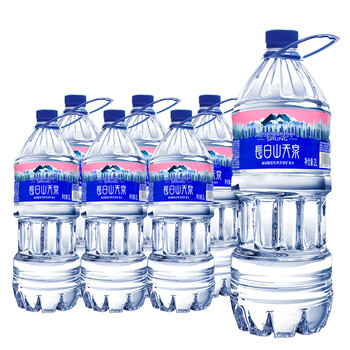 长白山天泉 偏硅酸型天然矿泉水 天然弱碱性矿泉水 2L*6瓶 泉阳泉生产