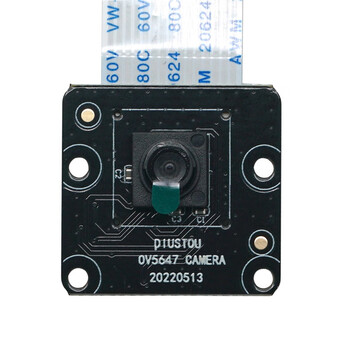 丢石头 树莓派摄像头 500W像素 适用树莓派4B/3B+/3B/2代 OV5647 基础版摄像模块 视场角120°