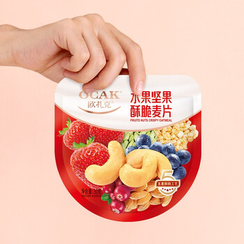 欧扎克每日麦片礼盒 营养早餐多口味燕麦片麦片零食代餐600g