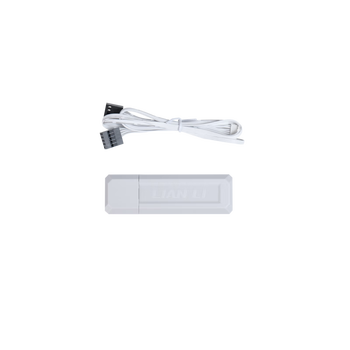 LIANLI联力逸风积木风扇一代无线版 SL120 Wireless 正叶 白色 单支装/需搭配控制器