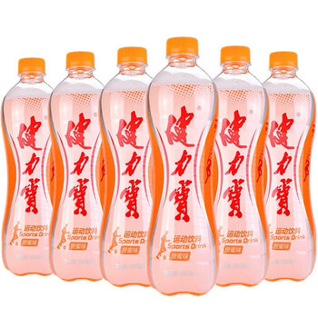 健力宝橙蜜味运动饮料560ml瓶装含汽果味饮料怀旧 橙蜜味560ml*8瓶