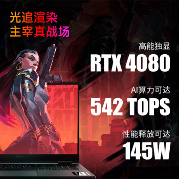惠普（HP）暗影精灵1016.1英寸游戏本笔记本电脑(酷睿14代i9-14900HX RTX4080 32G 1TBSSD)