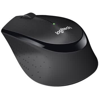 罗技（Logitech）B330无线鼠标 办公鼠标 右手鼠标 企业版 带无线微型接收器 黑色