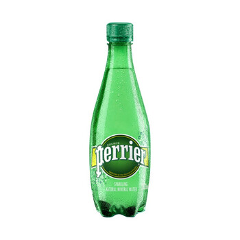 Perrier 巴黎水 法国进口气泡水 0糖0卡0脂 原味矿泉水500ml*6瓶