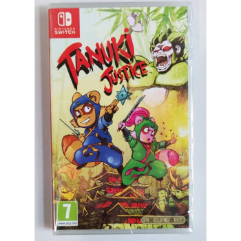 任天堂switch 游戏卡带探月正义tanuki Justice 狸忍者英文动作支持双人普通版英语 图片价格品牌报价 京东