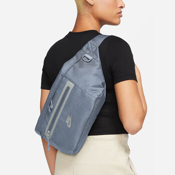 耐克男女腰包 单肩包斜挎包胸包休闲包DN2556-493 灰蓝