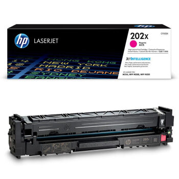 惠普(HP) 硒鼓 202X/CF503X 高容品红色单支装(适用hp m281fdw/254dw/254NW/280NW/281FDN)CF503X高容品红色