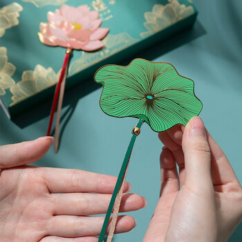 TaTanice 书签 金属书签伴手礼古风书页夹文创书签文具送老师同学生日礼物予独爱莲 TaTanice 书签 金属书签伴手礼古风书页夹文创书签文具送老师同学生日礼物予独爱莲