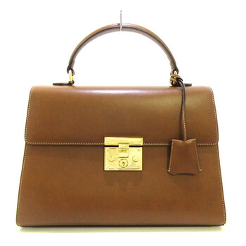 brandear 中古gucci古驰9新手提包深棕色36115236 9新手提包