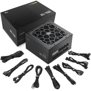 鑫谷（segotep）额定750W 昆仑MU-750G ATX3.0金牌全模组电源（全日系电容/定制压花线材/启停风扇/支持5060显卡）