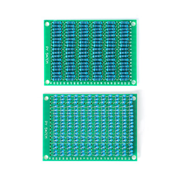 诺然 直插元件焊接练习板 新手焊接练习教学实习套件 配2张板350只电阻
