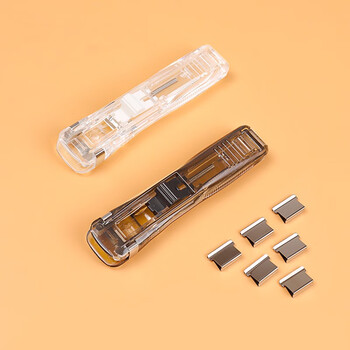 天色 50枚推夹器补充夹 夹纸器订器补充夹文件夹子备用夹办公用品(可夹纸张数40张)TS-1005 天色 50枚推夹器补充夹 夹纸器订器补充夹文件夹子备用夹办公用品(可夹纸张数40张)TS-1005