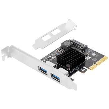魔羯（MOGE）PCIEx4转USB3.1扩展卡视频采集卡台式机主板PCI-E转USB3.2 Gen2转接卡 Type-C接口 MC2024