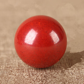 贵鸿 天然原矿朱砂散珠高含量砂圆珠手工串珠红色dly自制手链珠子 砂