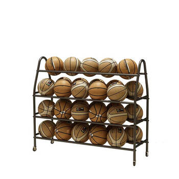 兵戎 篮球展示陈列架移动推车足球收纳架排球货架学院篮球整理置物架 A型架黑色 139*38*112cm G 兵戎 篮球展示陈列架移动推车足球收纳架排球货架学院篮球整理置物架 A型架黑色 139*38*112cm G