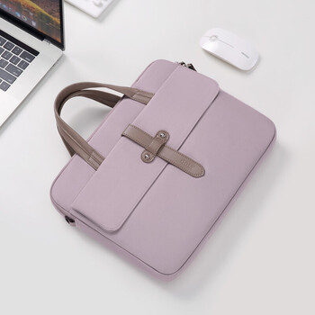 高尔夫(GOLF)电脑包女14英寸苹果笔记本电脑包手提单肩斜挎包防泼水商务包藕粉 高尔夫(GOLF)电脑包女14英寸苹果笔记本电脑包手提单肩斜挎包防泼水商务包藕粉