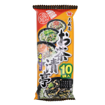 日本进口大森屋干鲑鱼梅子海苔茶4口味茶泡饭料10小袋大森屋茶泡饭料50g 图片价格品牌报价 京东