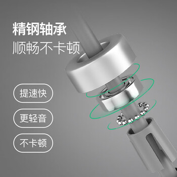 Keep负重跳绳健身运动成人健身绳家用 无绳大球+有绳组合冰川灰