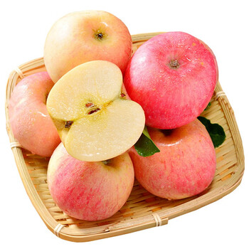 陕西旬邑县新品种蜜脆苹果皮薄汁水多脆甜微酸 5斤