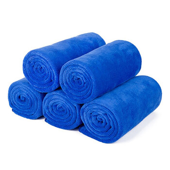 京惠思创纤维抹布 30*30cm*5条 加厚除尘家政清洁物业保洁专用清洁布