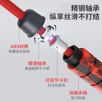 杜威克多人跳绳大长摇绳集体亲子儿童中小学生成人健身团建加粗棉绳5米