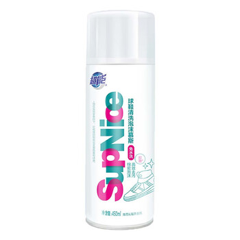 超能SupNice球鞋清洗泡沫慕斯抑菌免水洗 450ml*2瓶