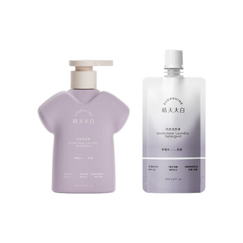 EVERSHINE晴天大白内衣裤洗衣液425ml内衣内裤清洗液HPV灭活除菌除螨去血渍