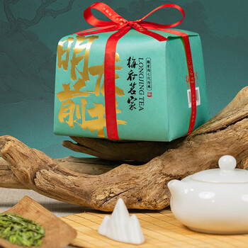 梅府茗家2025年新茶明前钱塘龙井茶叶绿茶纸包装送礼送长辈自己喝200g 梅府茗家2025年新茶明前钱塘龙井茶叶绿茶纸包装送礼送长辈自己喝200g