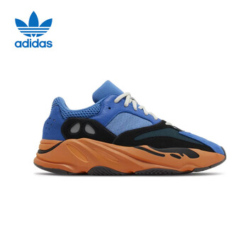阿迪达斯蓝色椰子鞋- 京东
