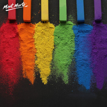 蒙玛特(Mont Marte)色粉笔12色 美术画画粉彩笔手绘彩绘绘画工具套装 易洗彩笔颜料专业粉彩棒画笔MMPT0004美术写生 蒙玛特(Mont Marte)色粉笔12色 美术画画粉彩笔手绘彩绘绘画工具套装 易洗彩笔颜料专业粉彩棒画笔MMPT0004美术写生