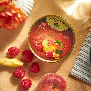 水果糖嘉云糖糖果零食薄荷糖网红硬糖铁盒礼盒装年货 酸樱桃味糖200g