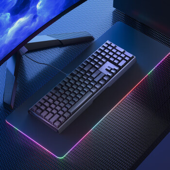 CHERRY樱桃 MX3.0S机械键盘 游戏键盘 电竞键盘 办公电脑键盘 侧刻键帽 合金外壳 樱桃无钢结构 黑色青轴