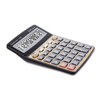 齐心(Comix)12位宽屏语音计算器 财务金融计算机 学生/办公用品 金色 C-1367 齐心(Comix)12位宽屏语音计算器 财务金融计算机 学生/办公用品 金色 C-1367