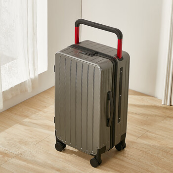 爱华仕oiwas宽拉杆行李箱女新款20寸登机密码箱子男万向轮大容量旅行