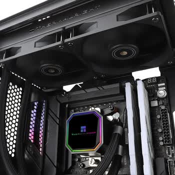 利民（thermalright） Frozen Prism 240 BLACK 冰封棱镜 一体式水冷散热器 cpu散热器 支持多平台 FP240 BLACK