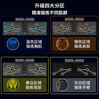 米客 俯卧撑支架训练板仰卧起坐辅助器深蹲卧推神器家用健身器材套装 米客 俯卧撑支架训练板仰卧起坐辅助器深蹲卧推神器家用健身器材套装
