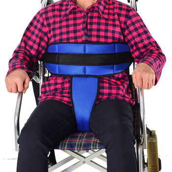 轮椅绑带轮椅安全带固定带防摔防滑护理瘫痪老人病人坐便椅约束绑带