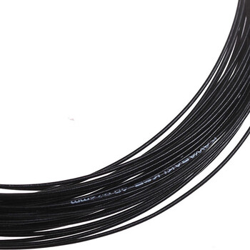 川崎KAWASAKI羽毛球拍线网线高弹抗磅性强耐用型单条ksb-80黑色 川崎KAWASAKI羽毛球拍线网线高弹抗磅性强耐用型单条ksb-80黑色