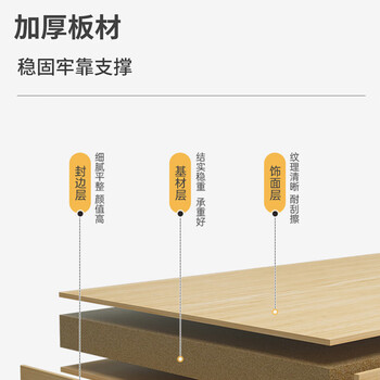 顺富美办公桌1.2米电脑桌办公桌职员桌书桌写字桌加厚款SBGZ-058-YM120