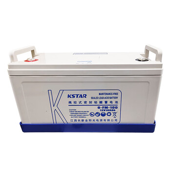 科士达（KSTAR）12V100AH固定性密封免维护蓄电池6-FM-100适用于UPS不间断电源、EPS电源、直流屏