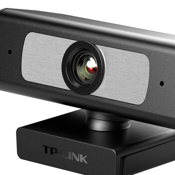 普联（TP-LINK）USB电脑摄像头 400万2K高清带麦克风360°旋转家用远程视频网课会议直播专用网络摄像机 TL-UC24