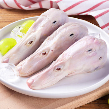 苏墨新鲜鸭头 生鲜冷冻新鲜大号鸭头 速冻生鸭肉生鲜鸭货卤味食材 2斤