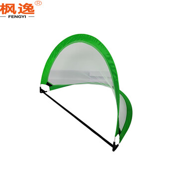 枫逸速开儿童足球门游戏户外亲子趣味玩具便携可折叠足球网 绿色