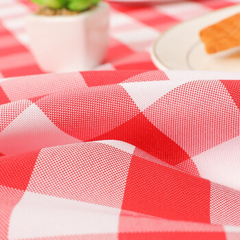 HOUYA一次性桌布1.6米10张 野营餐垫餐桌布家用餐布印花台布防水桌垫