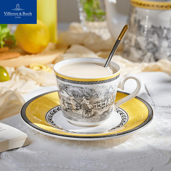 唯宝（Villeroy Boch）奥顿咖啡杯碟套装陶瓷杯礼盒情侣杯水杯下午茶杯生日礼物商务送礼