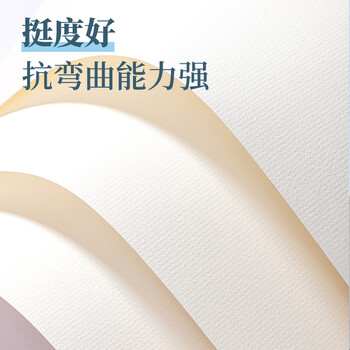 得力(deli)8K水彩纸粗纹230g美术绘画纸木棉纸浆初学者水彩水粉画专业用纸8开20张73920双十一热门商品 得力(deli)8K水彩纸粗纹230g美术绘画纸木棉纸浆初学者水彩水粉画专业用纸8开20张73920双十一热门商品