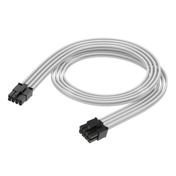 雷匠（RAYARTI）海韵/华硕等模组定制线白色套装（主板24PIN,CPU4+4PIN,显卡6+2PIN）