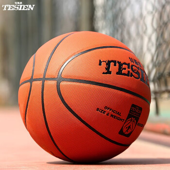 特斯恩（TESIEN） 经典款篮球7号圆点 篮球学生比赛耐磨软皮室内训练 JD-7001